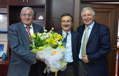 EFSANE KADRO ATAÇ'I ZİYARET ETTİ 